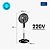 Ventilador de Coluna Mondial Super Power 40cm 6 Pás VSP-40C-B - 220V - Imagem 7