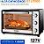 Forno Elétrico de Bancada Mondial Grand Family II 52L 1800W 127V Preto/Inox - FRN-52-B - Imagem 4