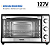 Forno Elétrico de Bancada Mondial Grand Family II 52L 1800W 127V Preto/Inox - FRN-52-B - Imagem 7
