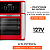 Fritadeira Air Fryer Forno Oven Mondial 12L Vermelho/Inox 2000W 127V - AFON-12L-RI - Imagem 7