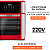 Fritadeira Air Fryer Forno Oven Mondial 12L Vermelho/Inox 2200W 220V - AFON-12L-RI - Imagem 7
