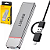 Case NVME SSD mini conector duplo Tipo C IOS / GAVETA EXTERNA PARA ARMAZENAR HD ECASE-M2NV80 - Imagem 1