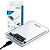 Case transparente, Gaveta externa para armazenar HD, para HD SATA 2.5 HHD/SSD USB 3.0 ECASE300 CGHD-35 - Imagem 2