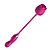 Sugador Rosa com Bullet Vibratório e Pulsador - Imagem 3