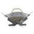 Churrasqueira Portátil Compacta- Mini Parrilla TRI em Aço Inox- Sem Bag - Imagem 1