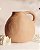 Vaso Cerâmica Gael Marrom - Imagem 2