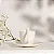 Conjunto 6 Xícaras Café Porcelana Birds Branco - Imagem 3