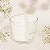 Escorredor Talheres Transparente Branco - Imagem 1
