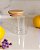 Pote Vidro Tampa Bambu 200ml - Imagem 2