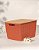 Caixa Organizadora Tampa Bambu Terracota 18l - Imagem 1