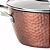 Caçarola 24cm Cobre em Alumínio e Revestimento Antiaderente Copper Brinox - Imagem 3
