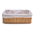 Cesto Organizador De Bambu Retangular Natural - M - Imagem 5