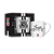 CANECA PORCELANA URBAN 300ML TIMES - CORINTHIANS - Imagem 1