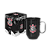 Caneca Do Corinthians De Alumínio 600ml - Imagem 1