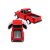 Caminhonete Miniatura Vermelho Metal Colecionável À Fricção - Imagem 3