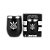 COPO TÉRMICO CORINTHIANS INOX COM TAMPA 360ML ALLMIX - Imagem 1