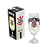 TAÇA DE VIDRO CORINTHIANS 300ML BRASFOOT - Imagem 1