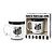 CANECA DE PORCELANA PREMIUM SANTOS 260ML BRASFOOT - Imagem 1