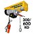 GUINCHO COLUNA PRIME 300|600KG V2 12|6M C/MOTOR MONOFASICO 220V 60HZ - Imagem 1