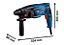 MARTELETE GBH 220 720W 220V MALETA - BOSCH - Imagem 2