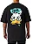 Camiseta Oversized 100% Algodão Premium Pato Hip Hop Preta - Imagem 1