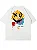 Camiseta Oversized 100% Algodão Premium Smile Branca - Imagem 2