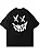 Camiseta Oversized 100% Algodão Premium Smile Preta - Imagem 3