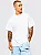 Camiseta Oversized 100% Algodão Premium Fallen Branca - Imagem 2