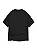 Camiseta Oversized 100% Algodão Blessed Preta - Imagem 2