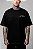 Camiseta Oversized 100% Algodão Keep the Fire Preta - Imagem 2