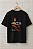 Camiseta Oversized 100% Algodão Keep the Fire Preta - Imagem 3