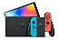 Console Nintendo Switch OLED 64GB – Joy-Con Neon Azul e Vermelho - Imagem 1