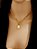 COLAR CHOKER DOURADO VINTAGE PÉROLA - Imagem 2