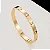 BRACELETE DOURADO PEDRAS ZIRCÔNIA - Imagem 2