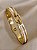 BRACELETE COM FIVELA E STRASS - Imagem 2