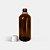 Frasco Vidro Âmbar 100 ml - Imagem 1