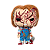 Funko Pop Bride Of Chucky Chucky 1694 - Imagem 1