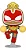 Funko Pop Marvel Gingerbread Captain Marvel 936 - Imagem 2