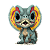 Funko Pop Jurassic Park Dilophosaurus Hatchiling 1718 - Imagem 1