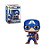 Funko Pop Marvel Captain America 1419 - Imagem 1