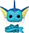 Funko Pop Pokémon Vaporeon 627 - Imagem 2
