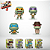 KIT FUNKO POP TEENAGE MUTANT NINJA TURTLES MOVIES - Imagem 1