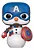 Funko Pop Marvel Cap Snowman 532 - Imagem 2