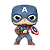Funko Pop Marvel Captain America 1476 - Imagem 2