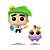 Funko Pop Fairly OddParents  Cosmo and Poof 1691 - Imagem 1