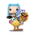 Funko Pop Rides Deluxe One Piece Vivi and Karoo 129 - Imagem 1