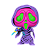 Funko Pop Ghost Face Ghost Face 1607 Black Light - Imagem 1