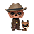 Funko Pop Fallout The Ghoul with CX404 1766 - Imagem 2