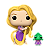 Funko Pop Disney Tangled Rapunzel with Pascal 1640 - Imagem 1