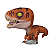Funko Pop  Jurassic Park Tiger Raptor 2041 - Imagem 2